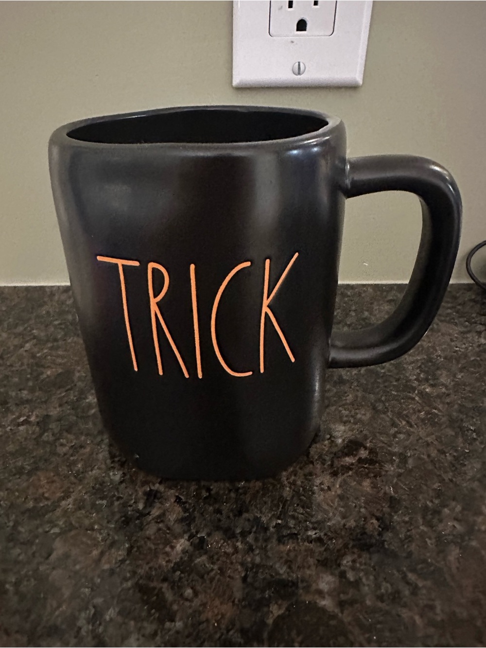 3/$40 Rae Dunn ‘TRICK’ and 'TREAT' Mug